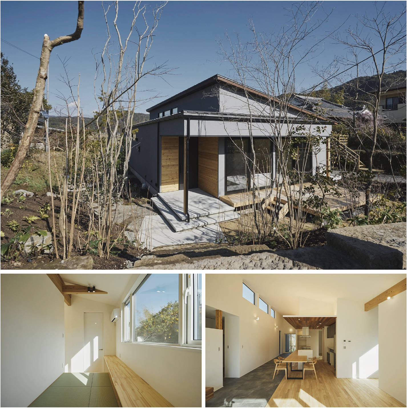 回廊と自然と縁をつなぐ家